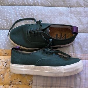 EYTYS mother green suede sneaker